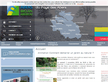 Tablet Screenshot of pays-des-abers.fr